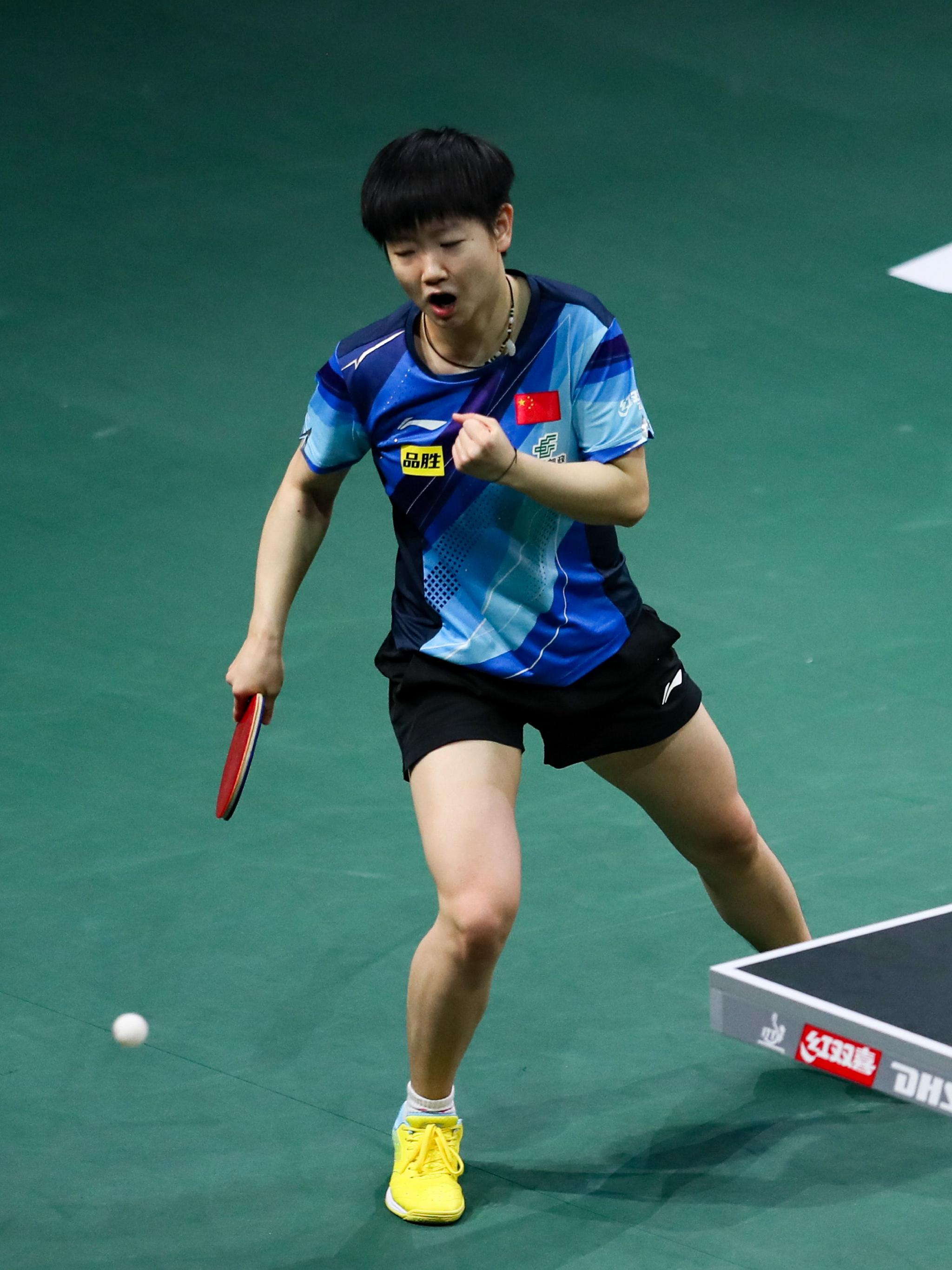 乒乓球——世乒赛:孙颖莎晋级女单决赛__财经头条