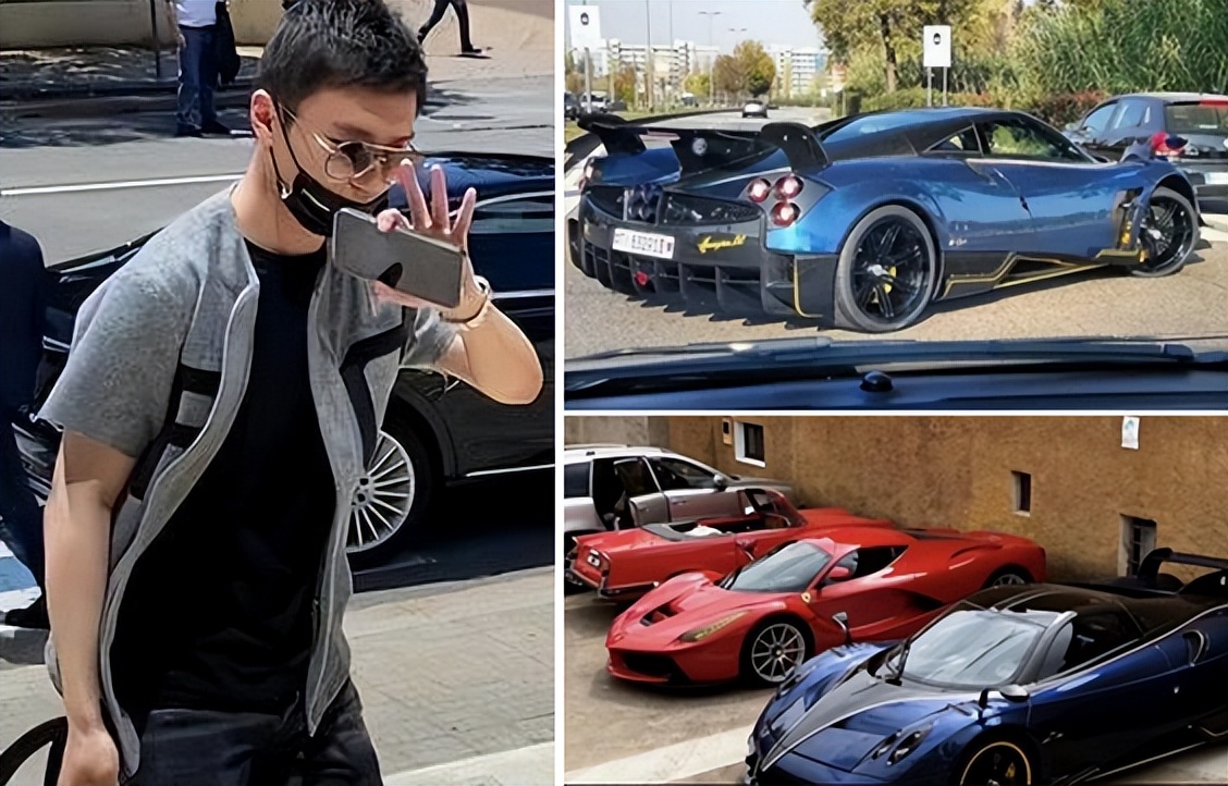 张康阳现身f1赛富二代更爱豪车法拉利死忠入手千万级超跑