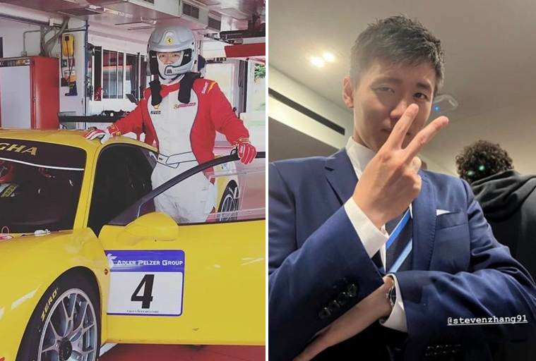 张康阳现身f1赛富二代更爱豪车法拉利死忠入手千万级超跑