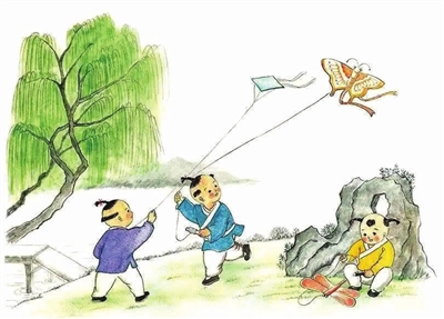 但在古代,却没有这些现代化的游戏,那时的孩子们玩的游戏是置身于大