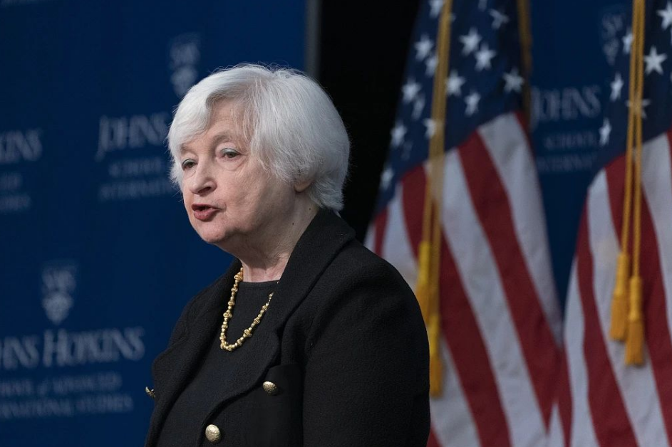 美国财政部长耶伦 资料图