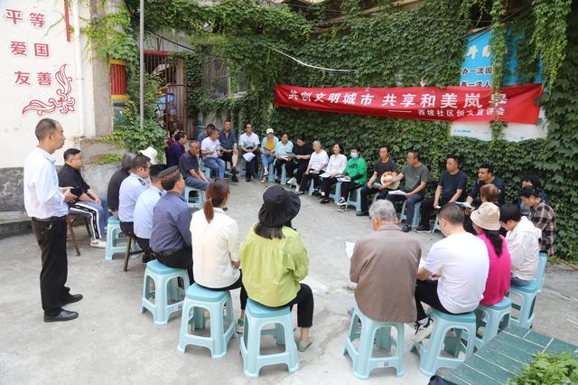 岚皋县城关镇西坡社区:院坝会“会”聚人心__财经头条