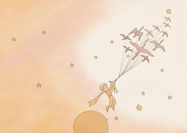 图像小说《小王子》内文版式