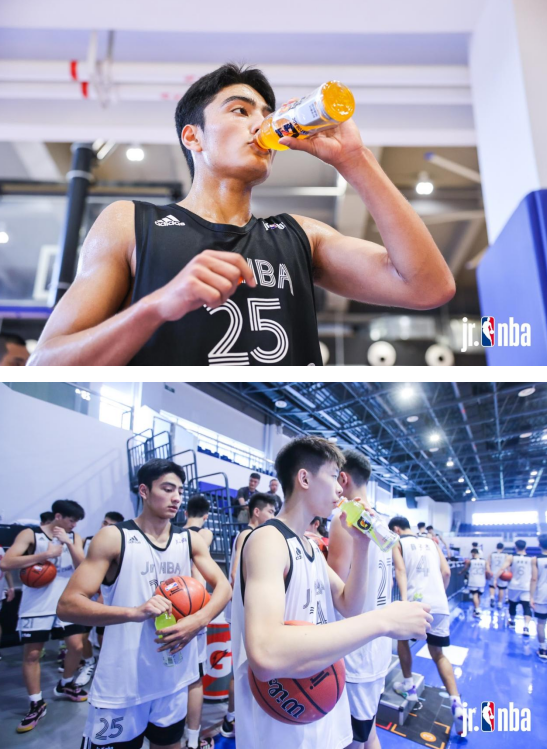 nba举办青少年篮球精英训练营 科学补水助力球员突破自我|佳得乐