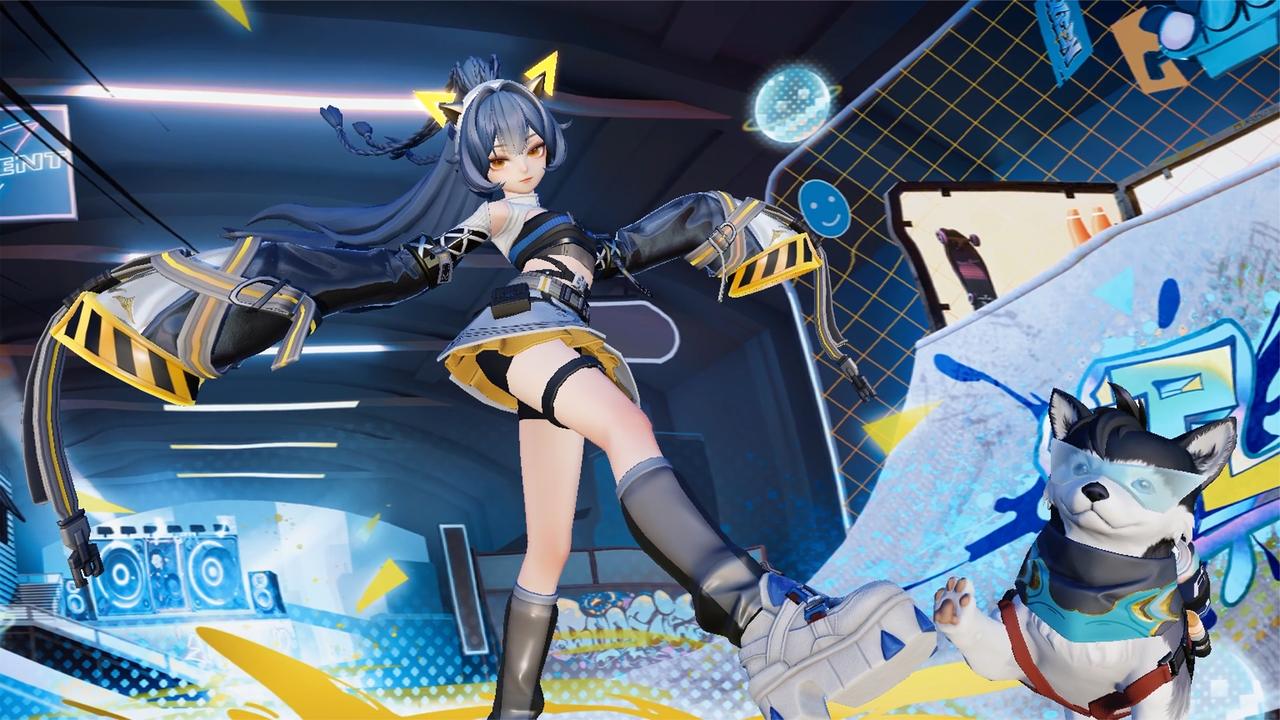 【皮肤展示】跳跳妹妹全新opl系列皮肤「缭星·灵跃」__财经头条