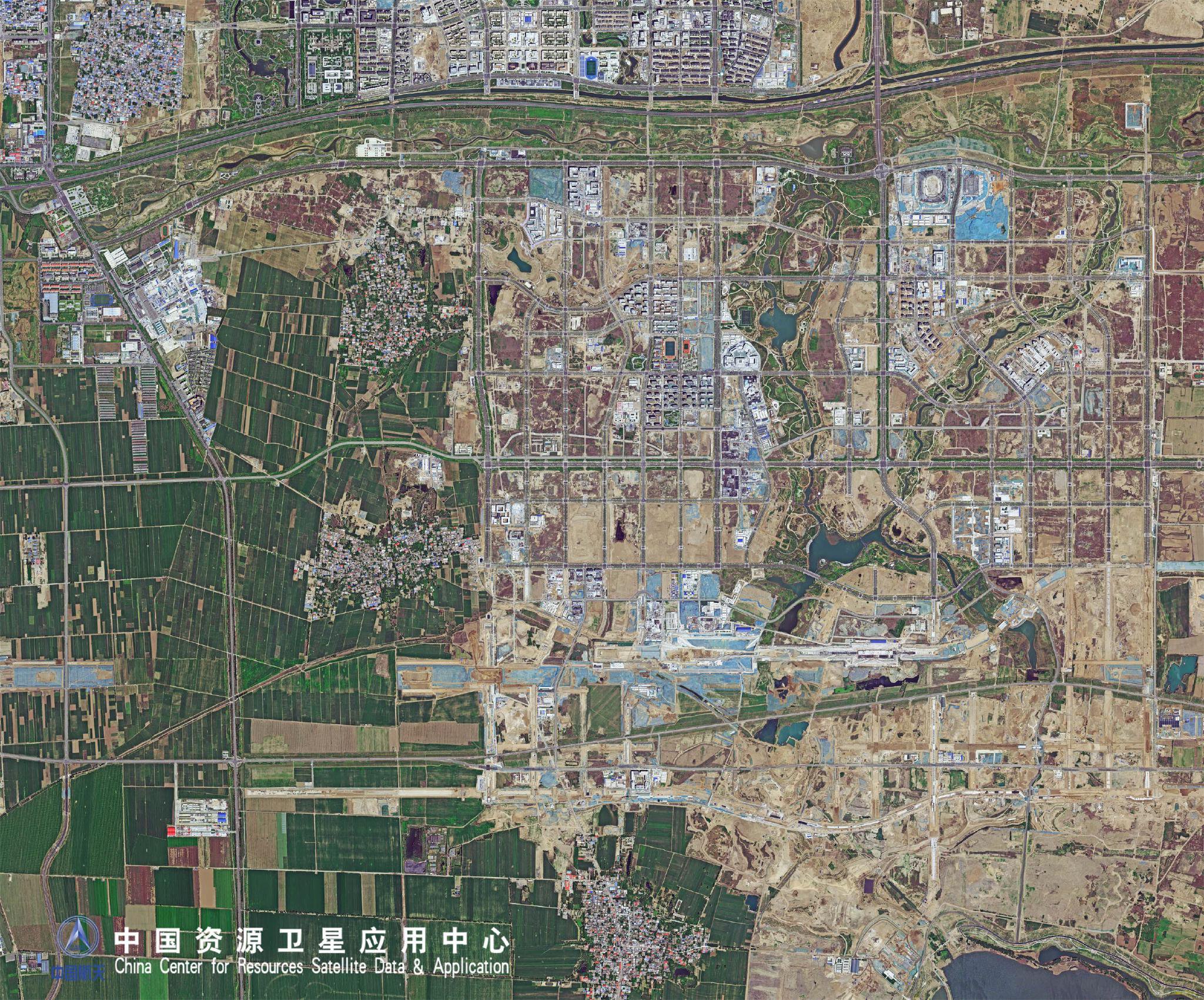 天空之眼瞰雄安:拔地而起的“未来之城”__财经头条