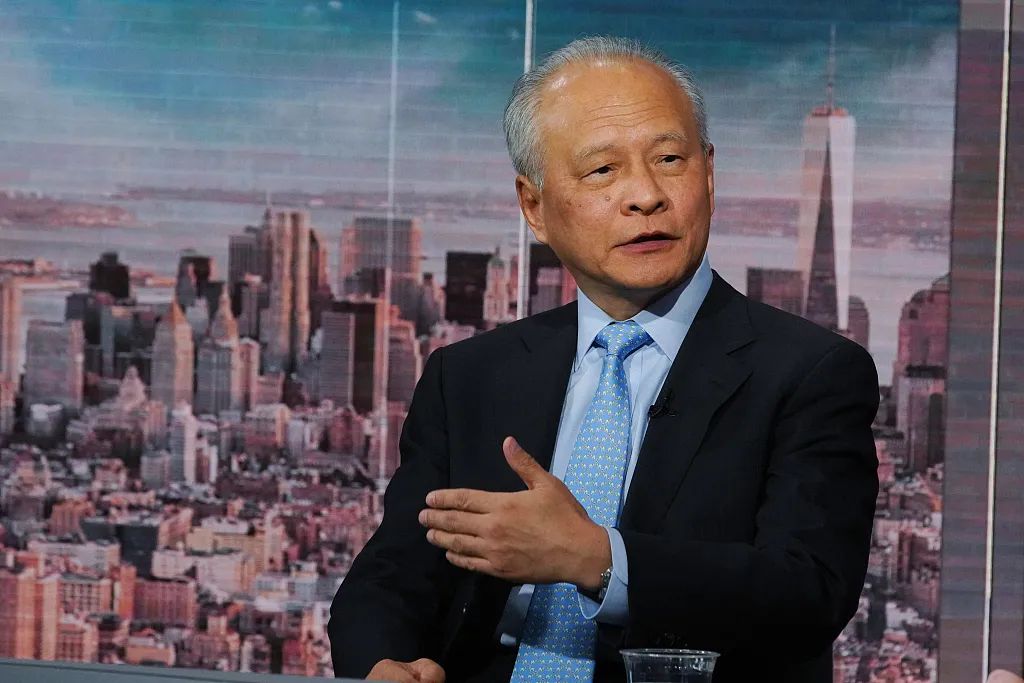 据路透社报道,中国资深外交官,前驻美大使崔天凯4日在香格里拉对话会