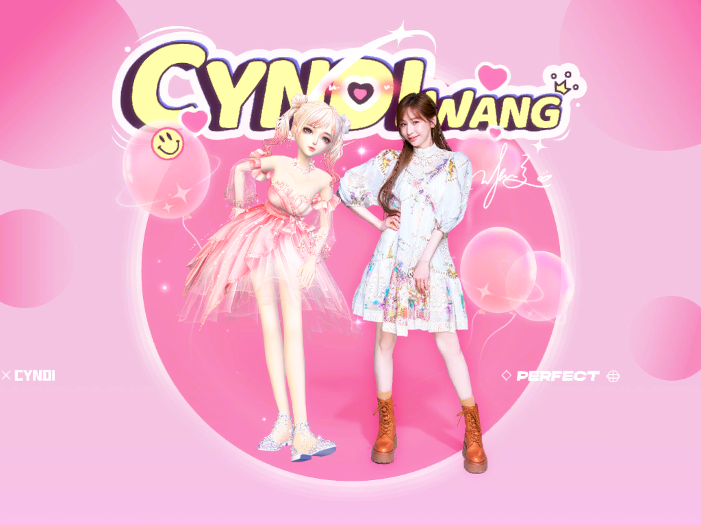 玩家还可以在炫拍中和王心凌合影（来自玩家 图图炫舞小助手）