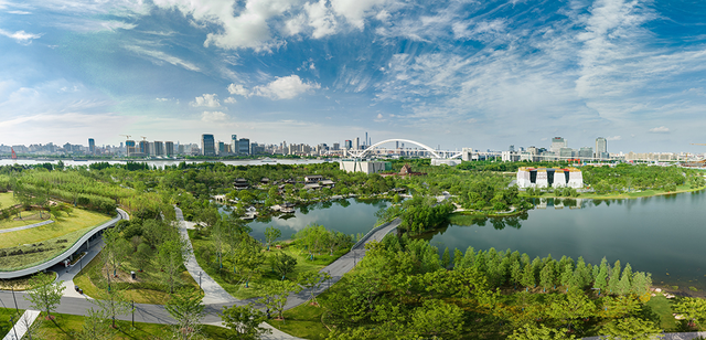 上海世博园图片 全景图片