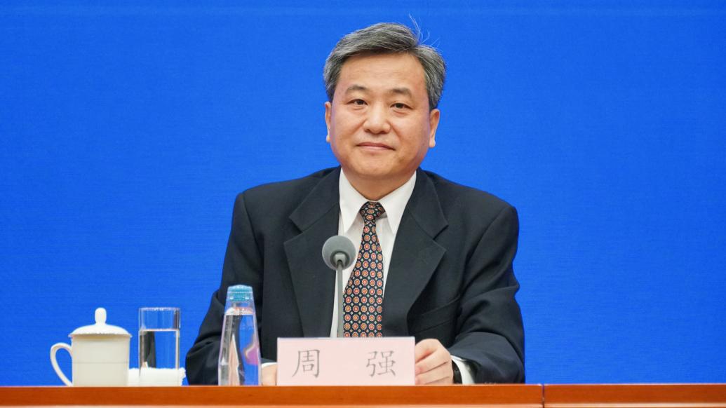 商务部市场体系建设司司长周强 &nbsp;&nbsp;澎湃新闻记者 周頔 摄