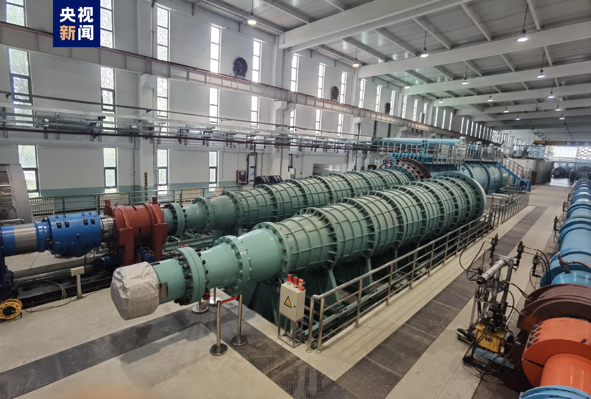 支撑天地往返jf22超高速风洞通过验收