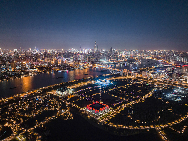 上海世博文化公园全景-夜景.受访者供图