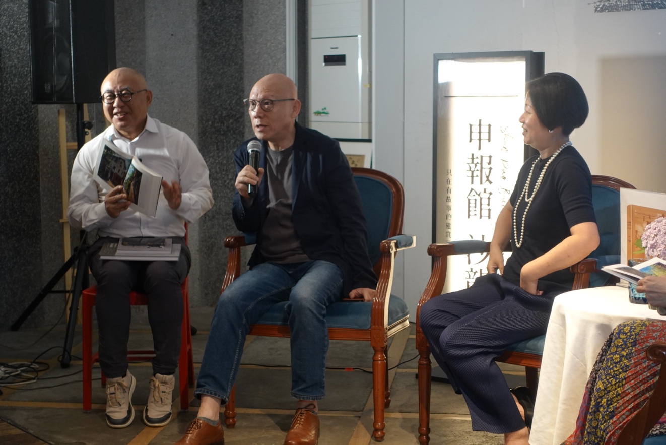 从左至右:张力奋,夏书亮,石磊