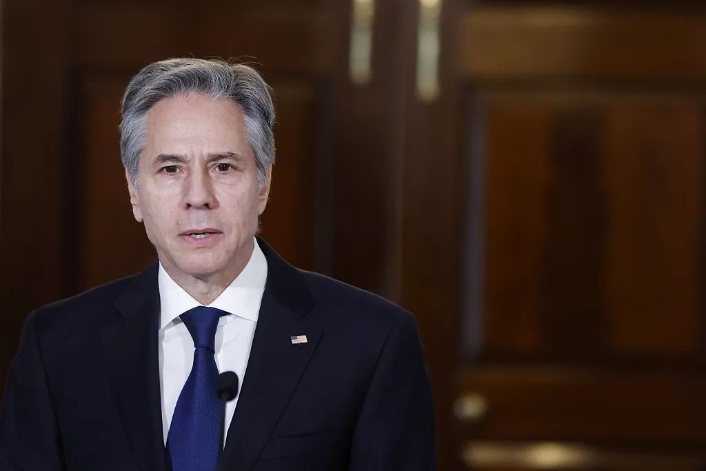 布林肯 资料图 图源:视觉中国