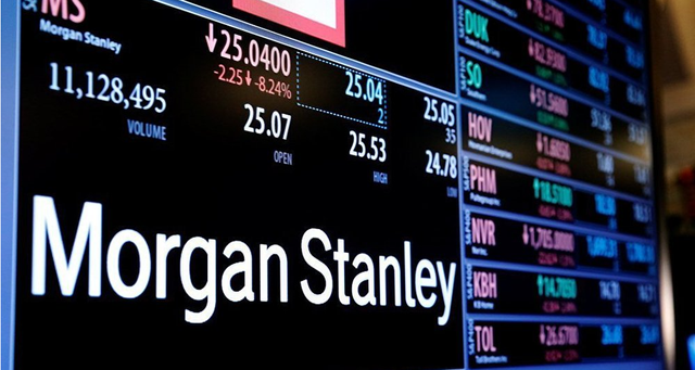 大摩Q2净利下降12%但整体双超预期 股价拉升超6%重回三月高位