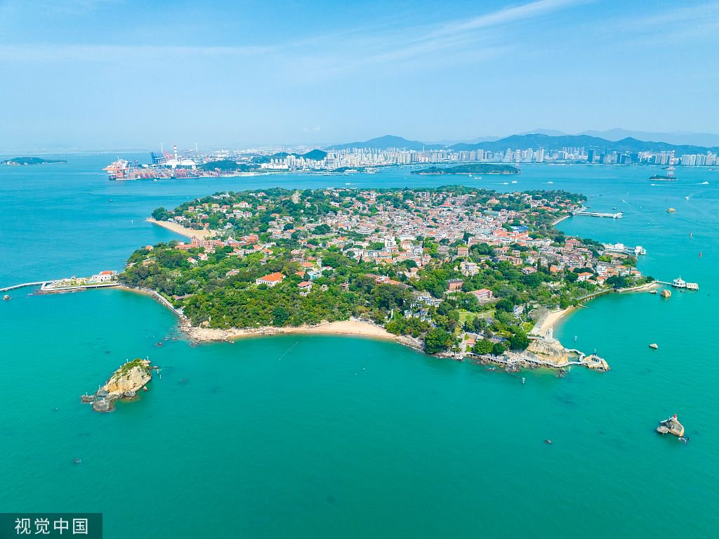 厦门鼓浪屿岛.视觉中国 资料图