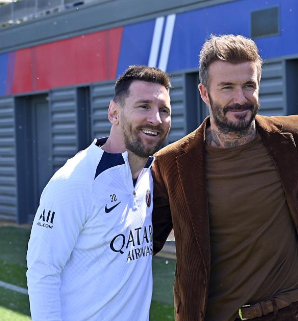 贝克汉姆成为了梅西的老板.