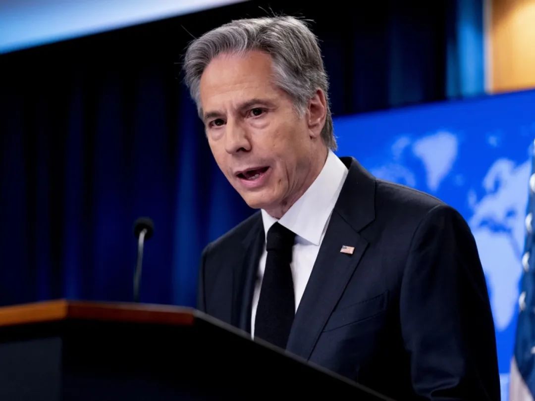 布林肯资料图.图源:视觉中国