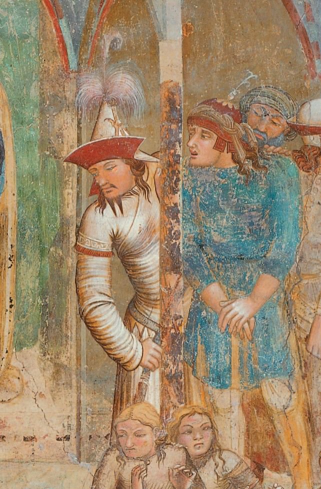 乔·洛伦采蒂 《方济各会士的殉教》细部 1336—1340年 圣方济各教堂