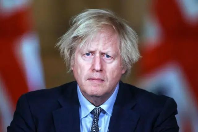 资料图:英国前首相鲍里斯61约翰逊
