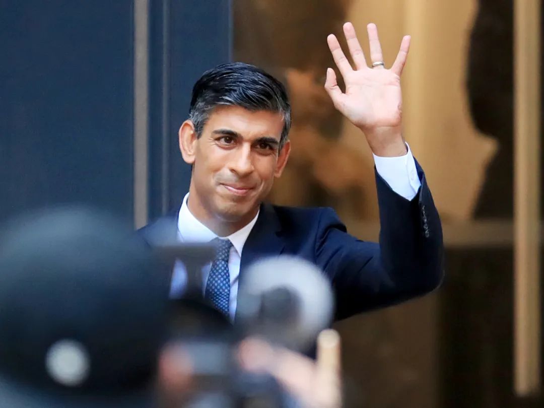 英国现任首相苏纳克资料图.图/新华社