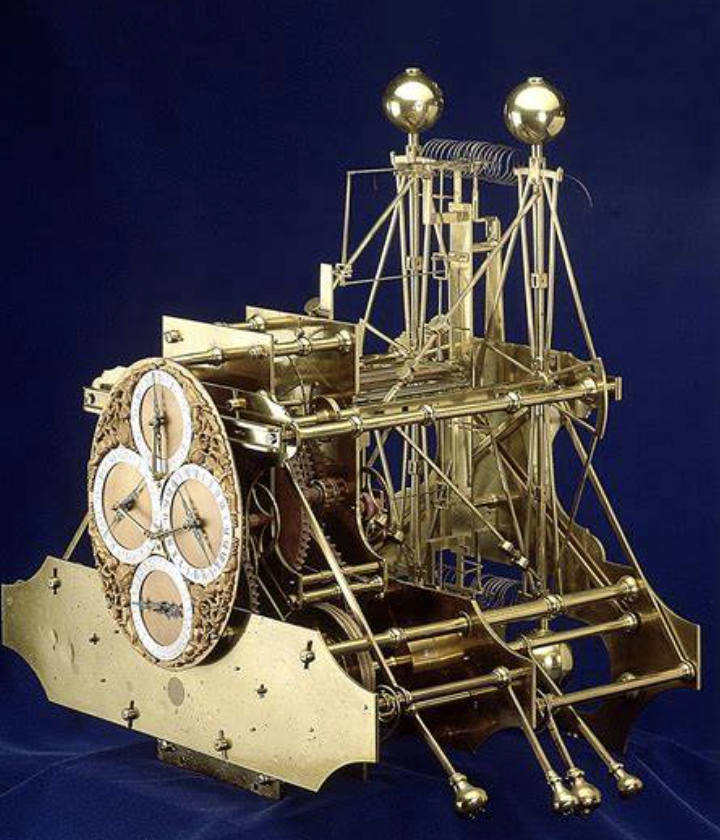 哈里森发明的h1钟表.图源:英国国家海事博物馆