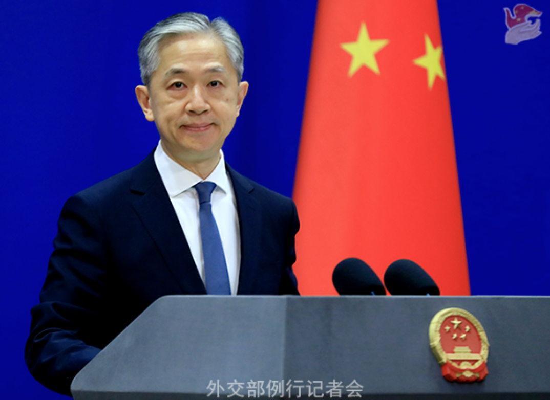 汪文斌资料图.图片来源:外交部官网