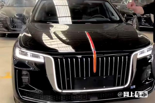 红旗新H9到店实拍!增贯穿式旗标灯 现款优惠10万-新浪汽车