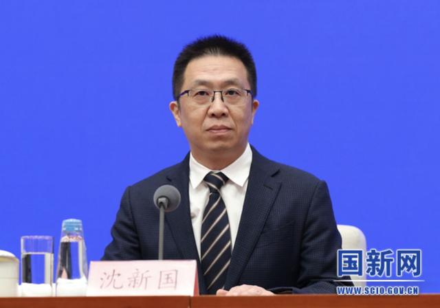 国家税务总局纳税服务司司长沈新国.国新网供图