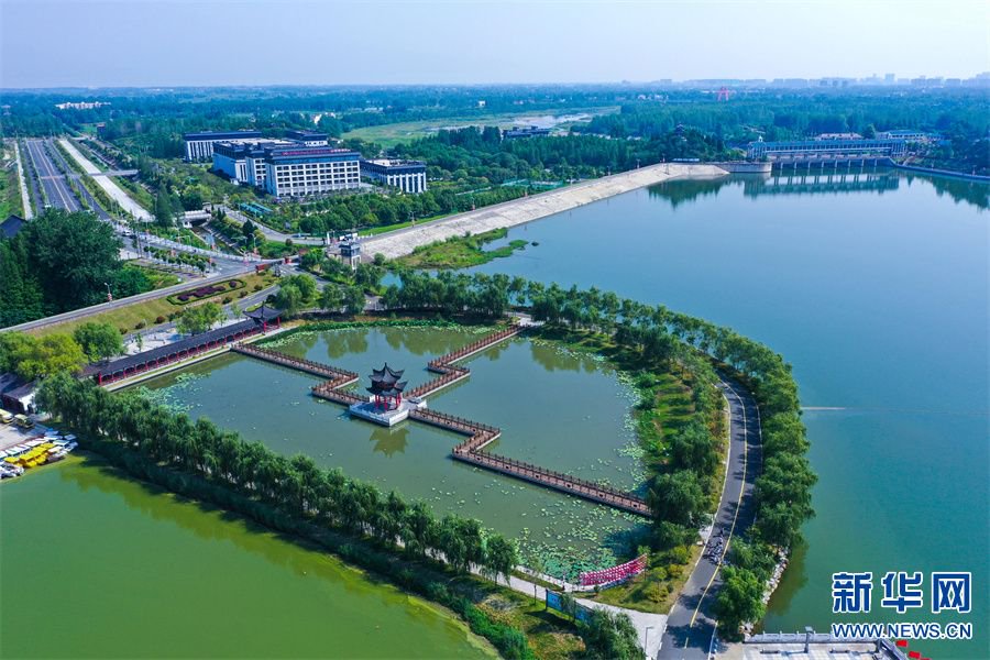 河南光山:龙山湖国家湿地公园风景如画|信阳市|河南省_新浪新闻