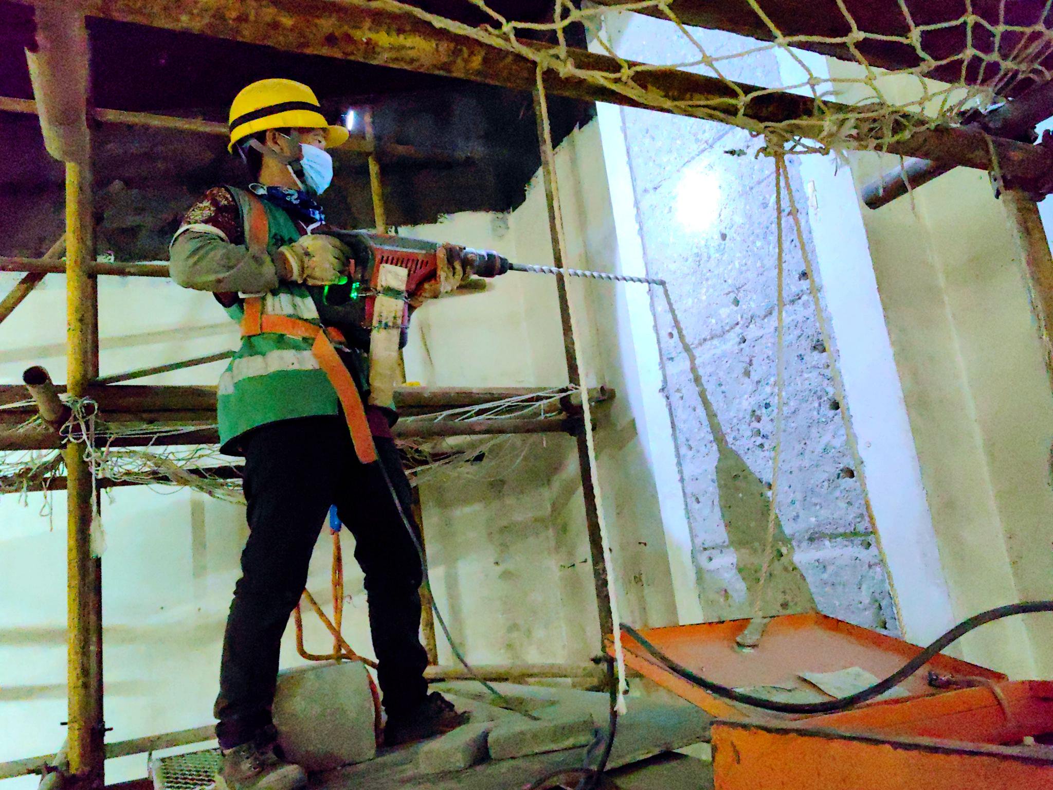 蹲点日记|南中轴国际文化科技园二期项目建设现场|工人_新浪财经_新浪