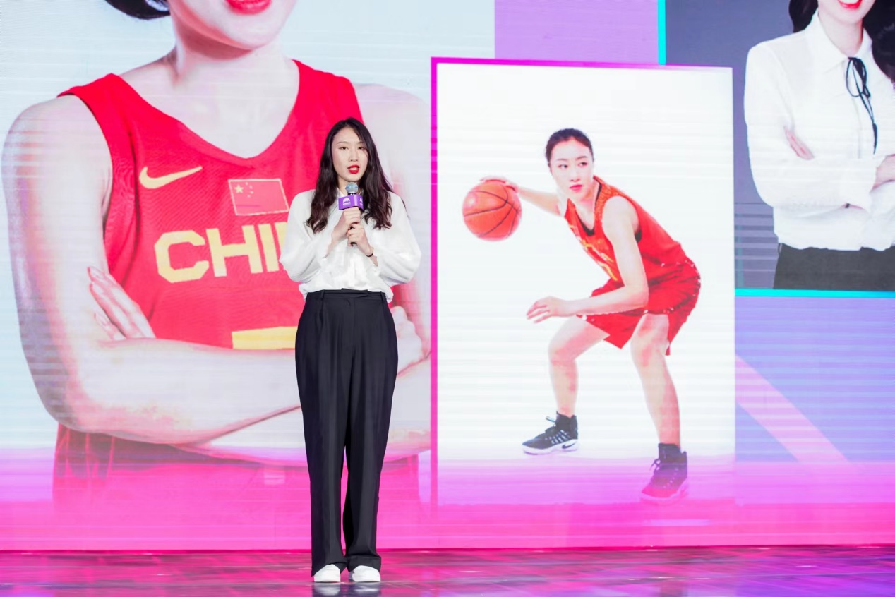 原中国女篮国家队队长邵婷担任女子篮球板块推广大使