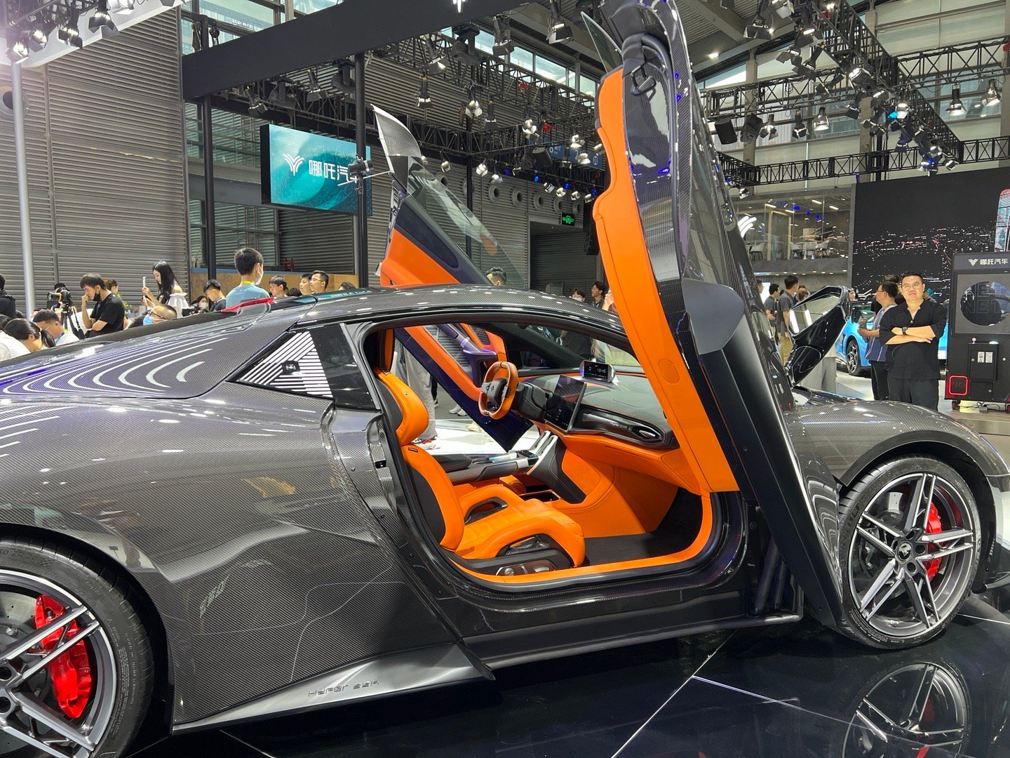 粤港澳车展第八站 hyper昊铂展台 hyper……-新浪汽车