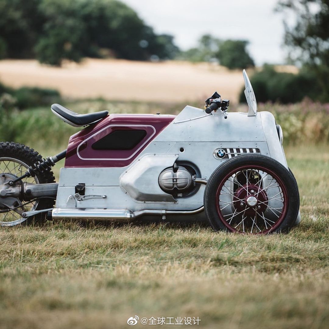 bmwtimcumpert蒸汽朋克三轮摩托车复古的外表依旧我行我素