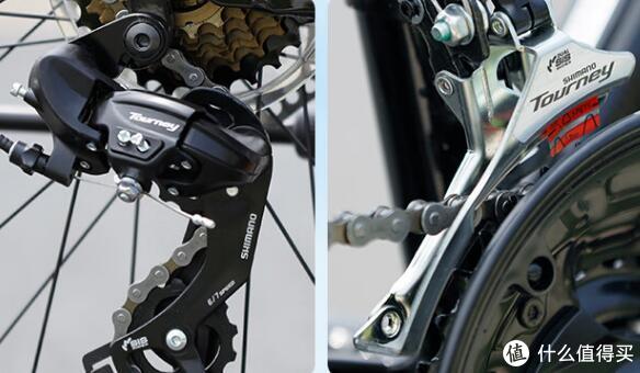 在变速系统方面,黑客350自行车配备了shimano 21速变速系统.