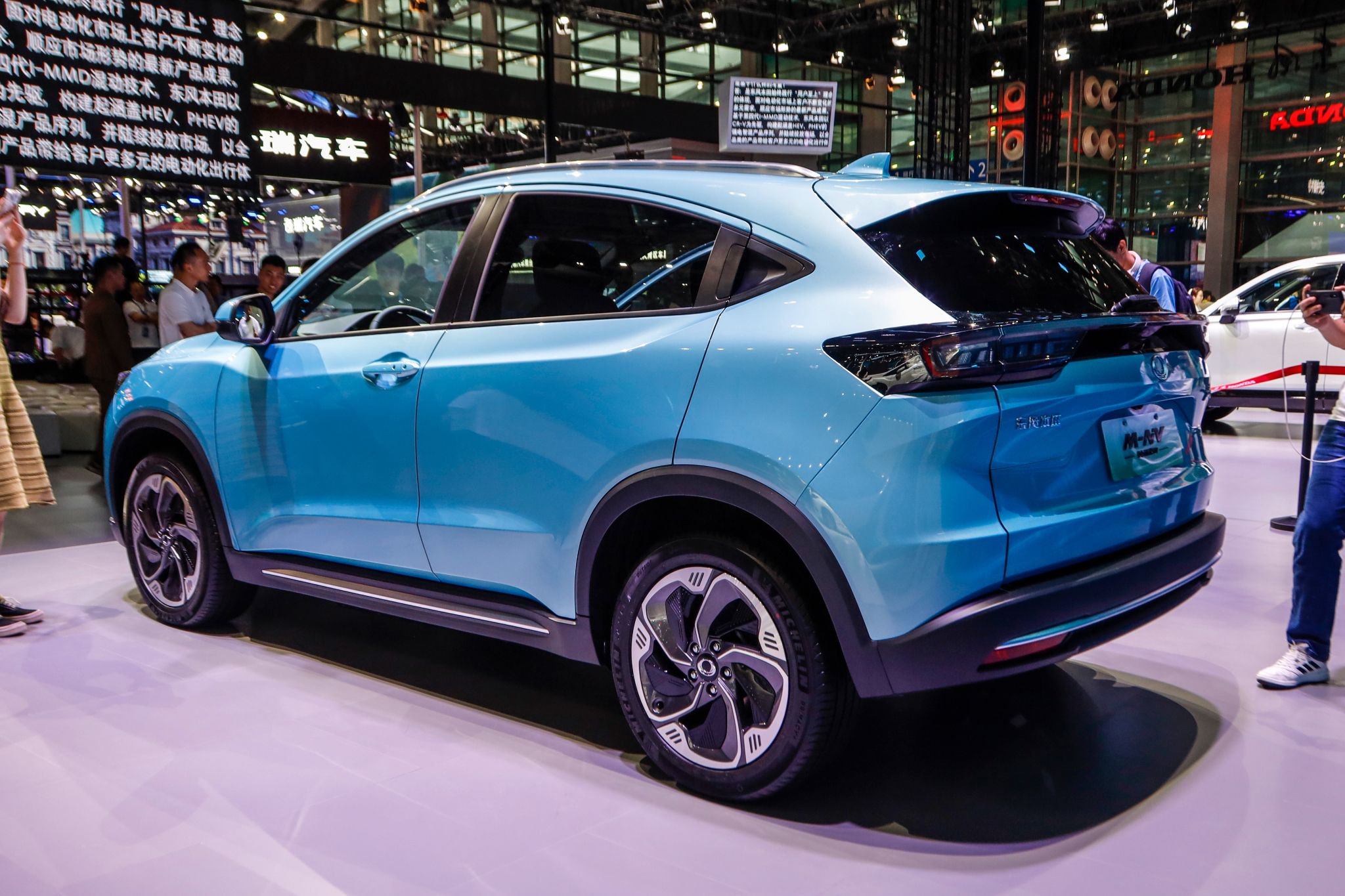 2023粤港澳车展全新本田crvehevmnv上市