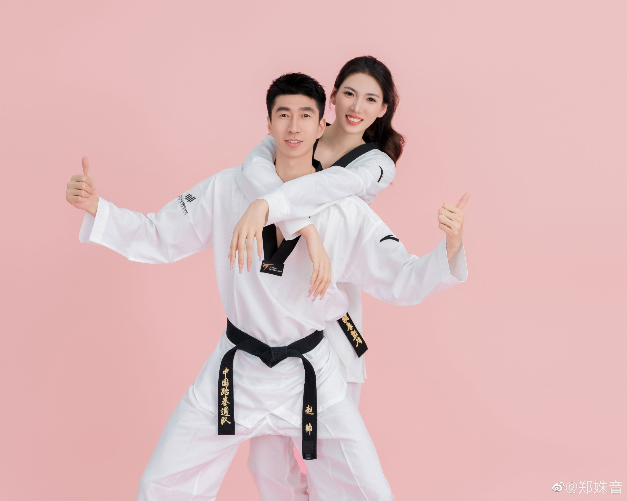 赵帅和郑姝音是中国代表团唯一一对登上奥运会最高领奖台的情侣.