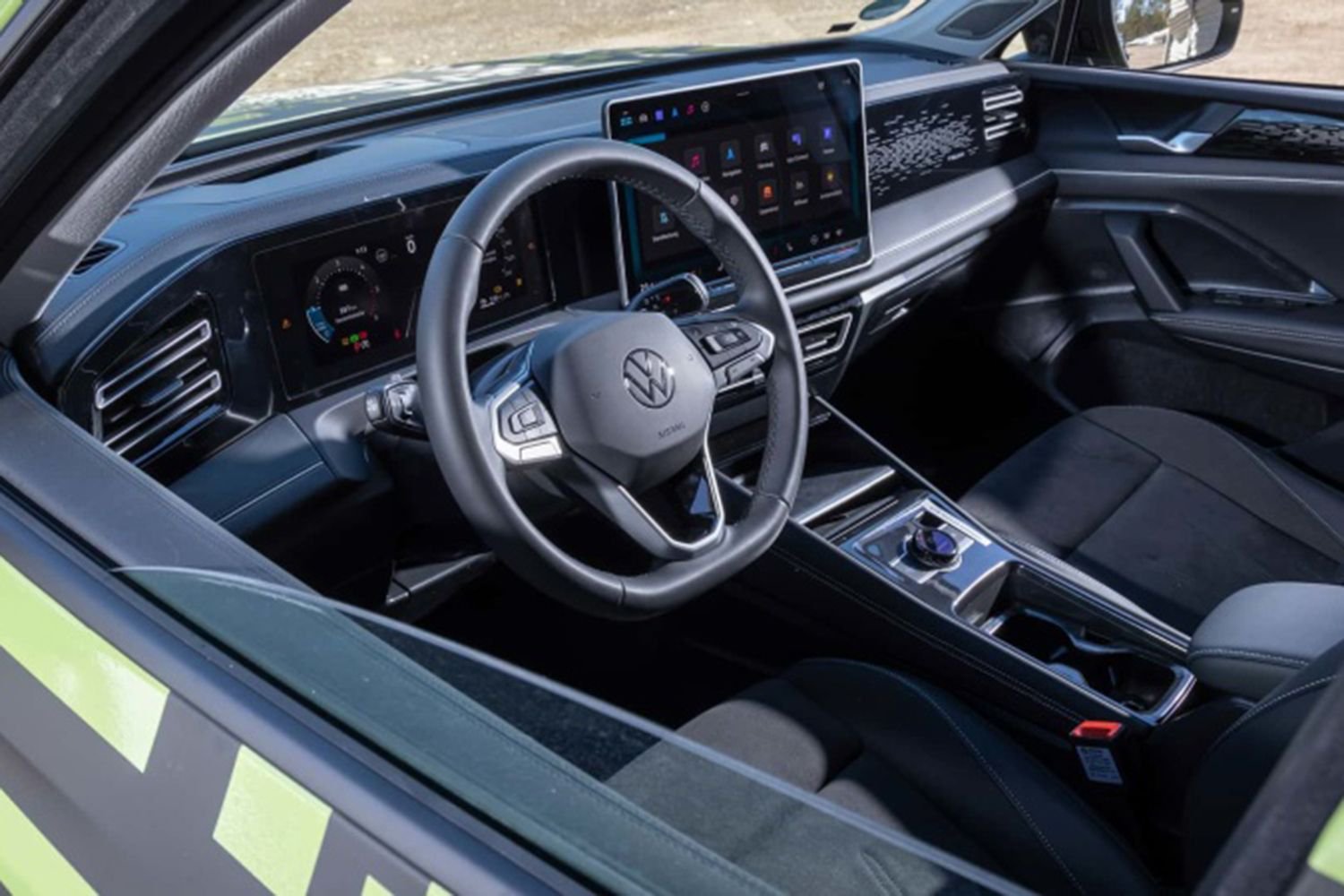 换装全新悬浮式大屏全新大众tiguan内饰预告图