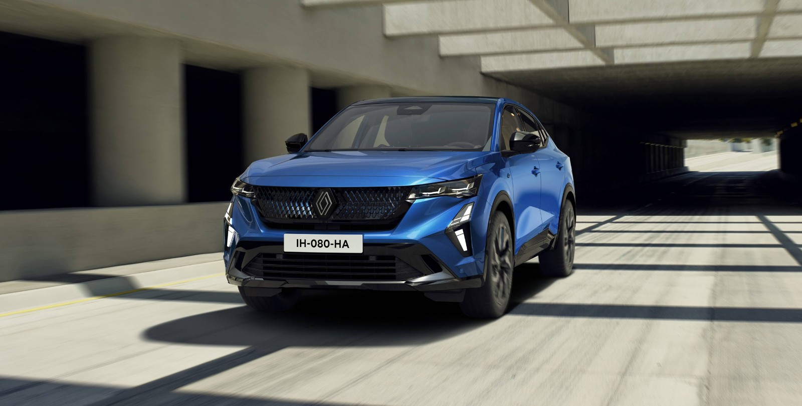 雷诺rafale官图发布定位轿跑suv12t三缸混动