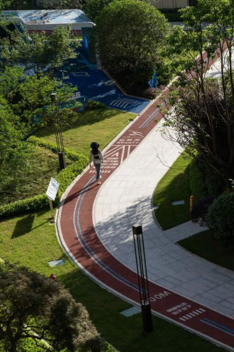 步道效果图