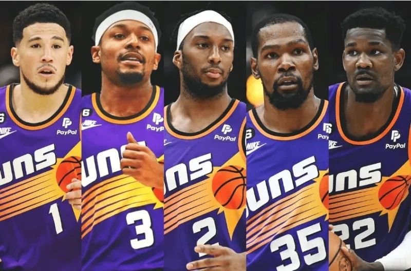 布克,比尔,奥科吉,杜兰特,艾顿将组成太阳队下赛季的首发.