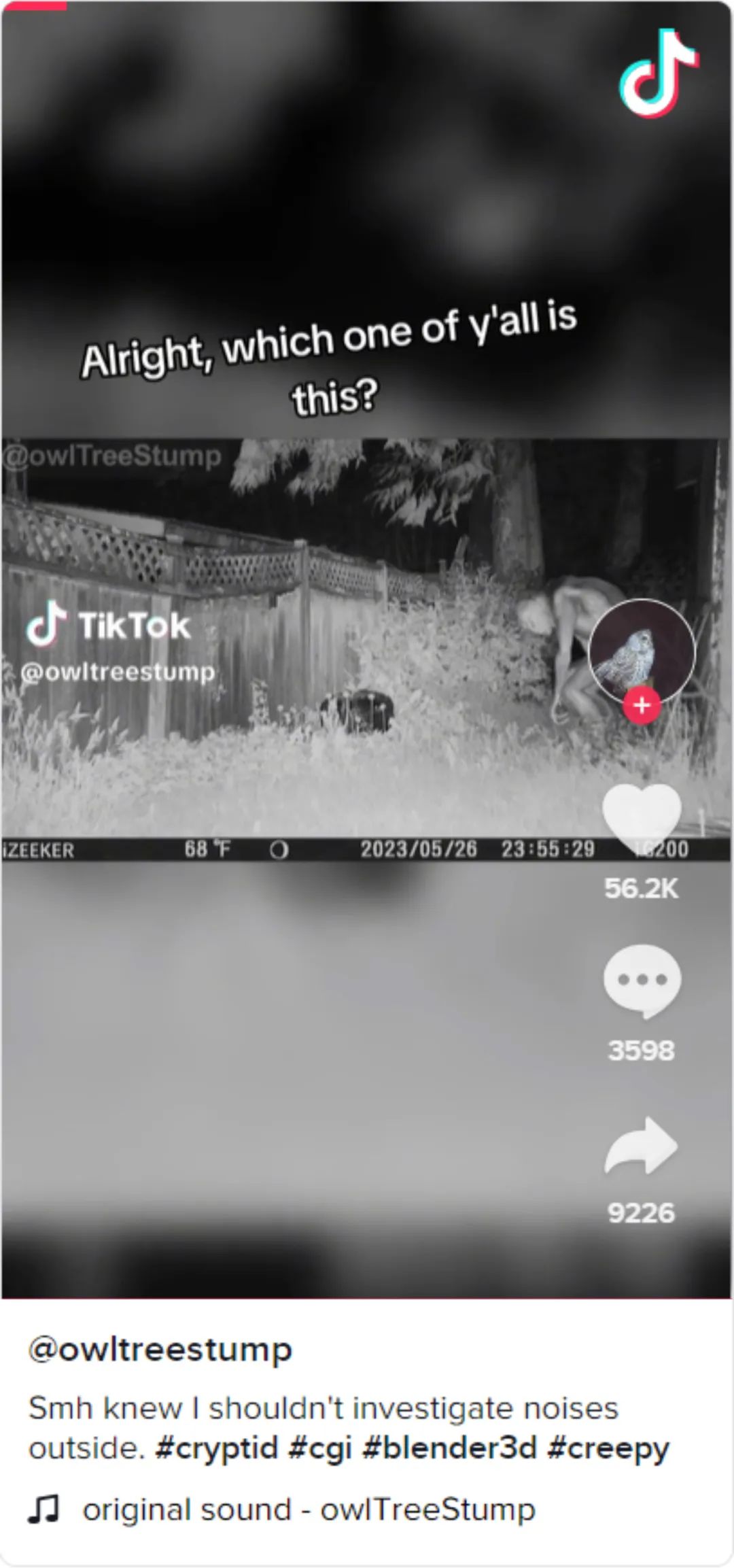 TikTok原视频截图