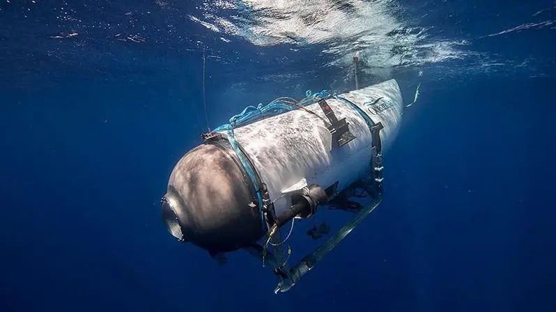 “泰坦”号深海潜水器。视觉中国 贵府图