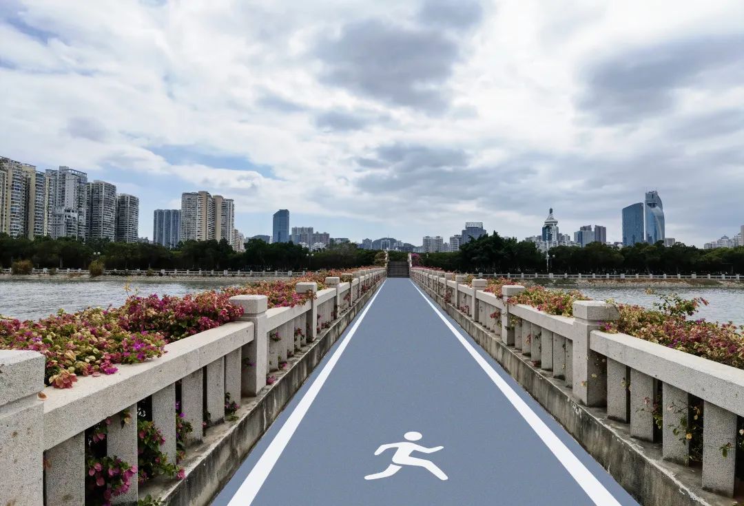 筼筜湖健身步道三期效果图