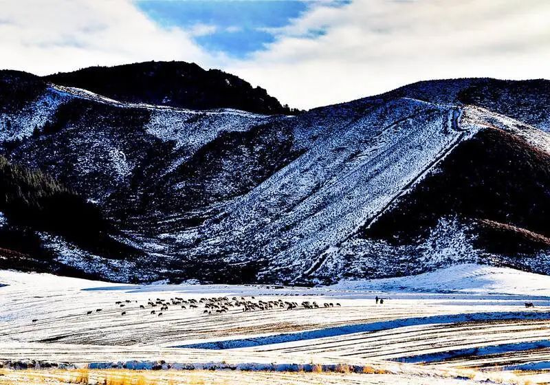 祁连雪山，图源IC PHOTO