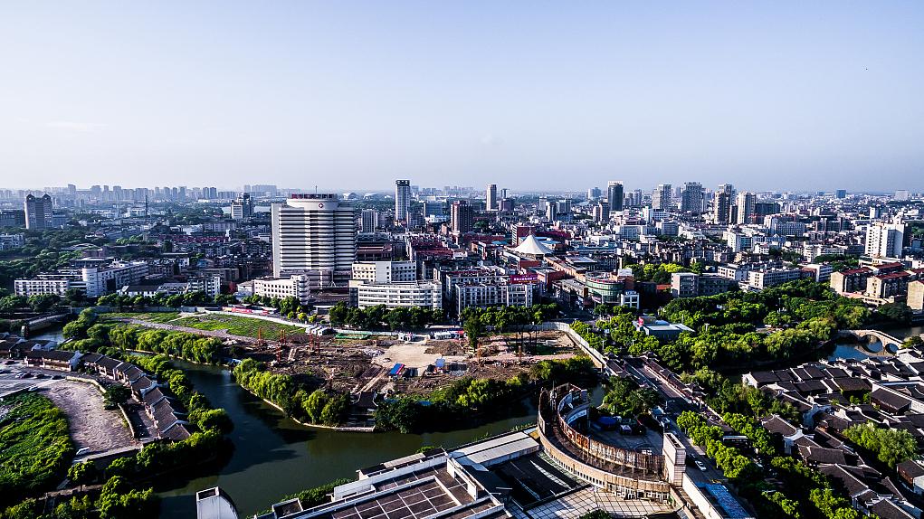 浙江省嘉兴市风光视觉中国资料图