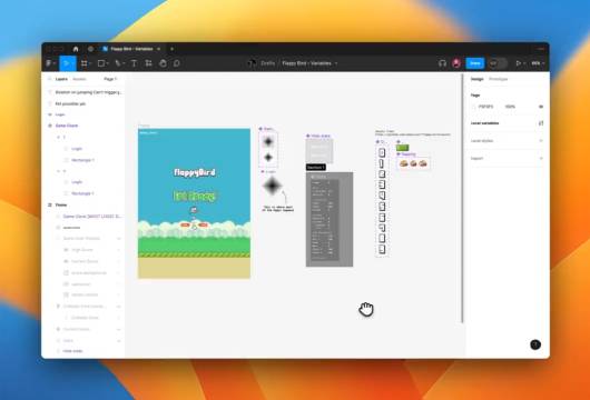 Figma支持开发者模式和变量后……|flappy bird|逆天|Mode_新浪新闻