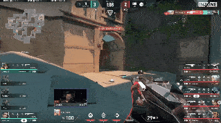 对战NAVI时的步枪五杀，而且无伤