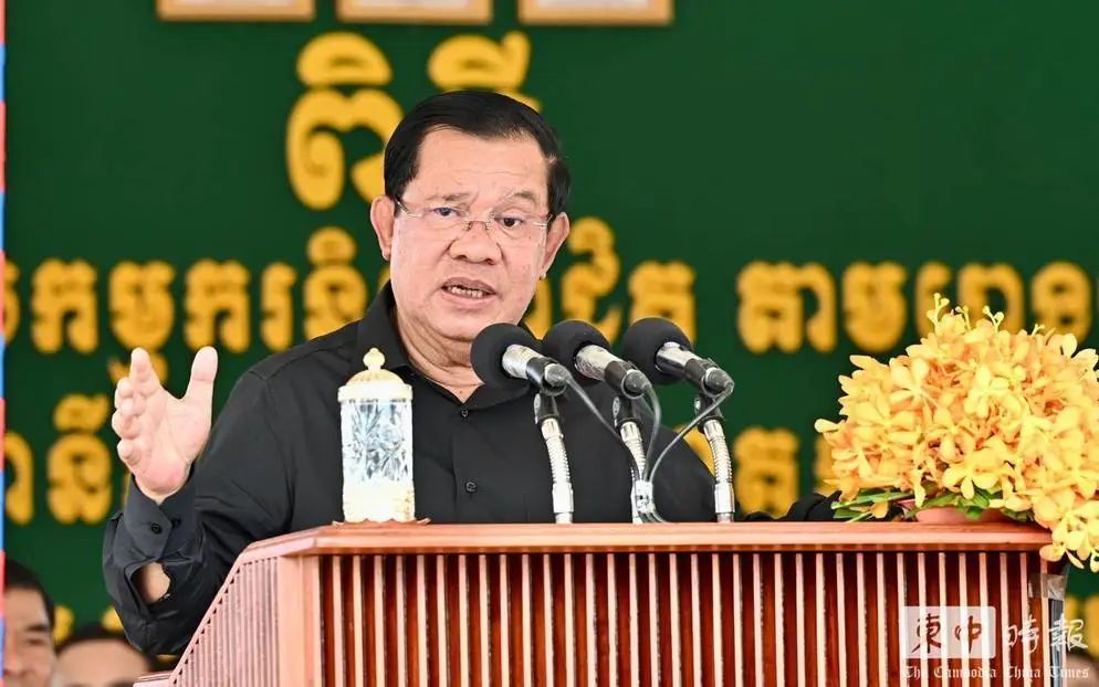 柬埔寨首相洪森(资料图),图源:柬中时报