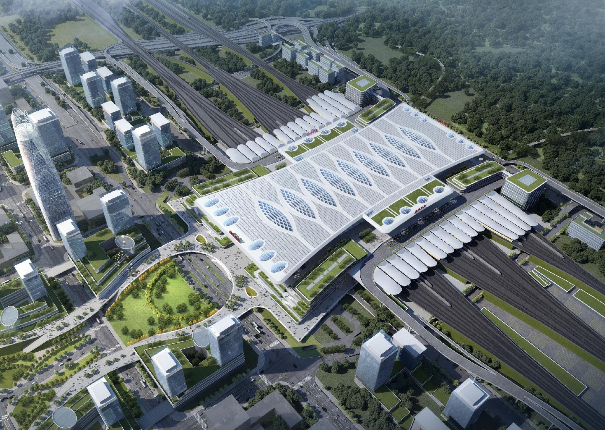 应用创新技术保障重庆东站建设安全高效|重庆市_新浪财经_新浪网